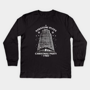 Nakatomi plaza vintage Kids Long Sleeve T-Shirt